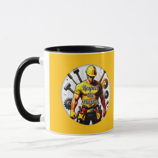 Respect the Hustle Construction Worker Design – La Mok (Links)