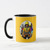 Respect the Hustle Worker Illustration – Industria Mok (Links)
