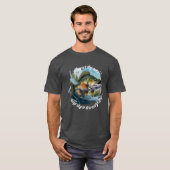 Respect The Lake And You Will Be Rewarded T-shirt (Voorkant volledig)