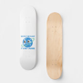 RESPECT THE PLANET, HET IS NIET URANUS grappig Persoonlijk Skateboard (Voorkant)