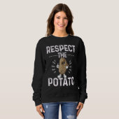 Respect The Potato Best Root Vegetable Potatoes    Trui (Voorkant volledig)