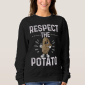 Respect The Potato Best Root Vegetable Potatoes Trui (Voorkant)