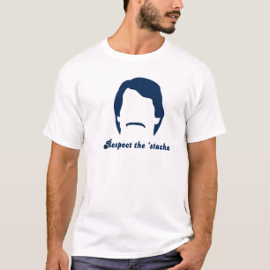 RESPECT THE STACHE T-SHIRT