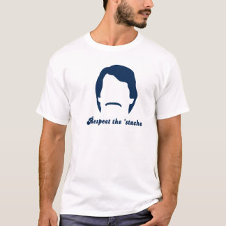 RESPECT THE STACHE T-SHIRT