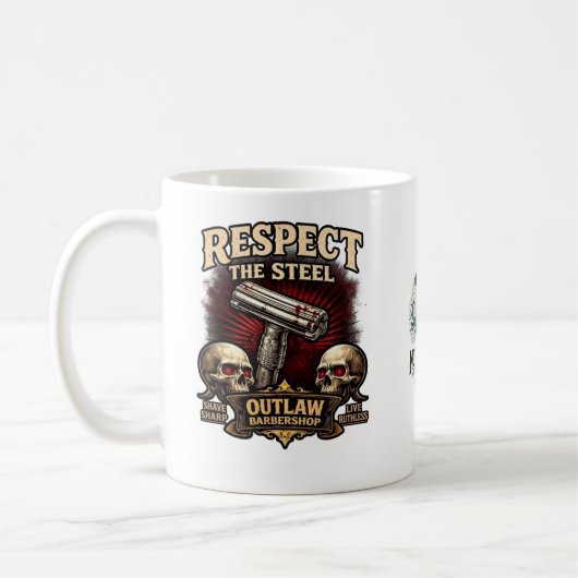 Respect the Steel DE Mug Koffiemok (Links)