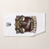 Respect the Steel DE Towel Handdoek (Handdoek)