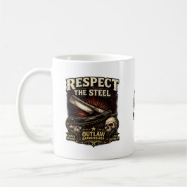 Respect the Steel Straight Mug Koffiemok