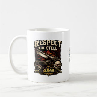 Respect the Steel Straight Mug Koffiemok