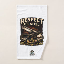 Respect the Steel Straight Towel Handdoek