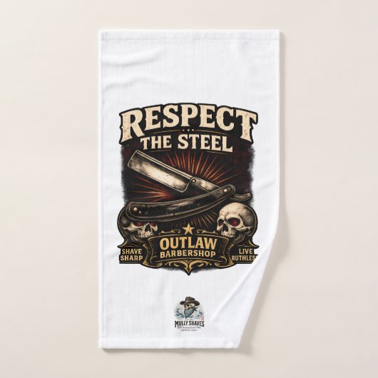 Respect the Steel Straight Towel Handdoek (Handdoek)