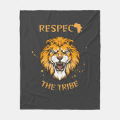 Respect The Tribe | Fleece Blanket (Voorkant)