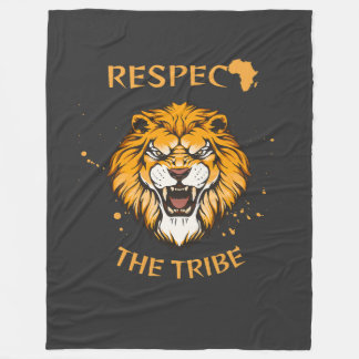 Respect the Tribe | Fleece Blanket Deken