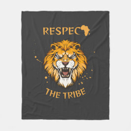 Respect The Tribe | Fleece Blanket Deken