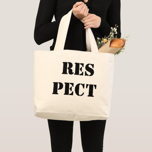 RESPECT TOTE BAG (Voorkant (product))