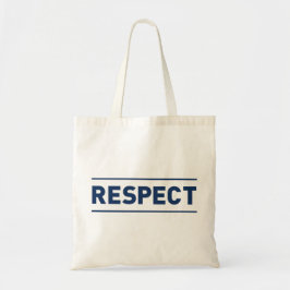 respect tote bag