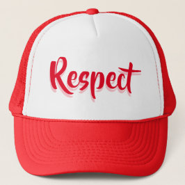 Respect Trucker Hoed Pet
