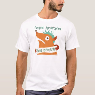 Respect voor apostrofie — shirt