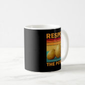 Respect voor de aardappel - grappige aardappel koffiemok (Voorkant rechts)