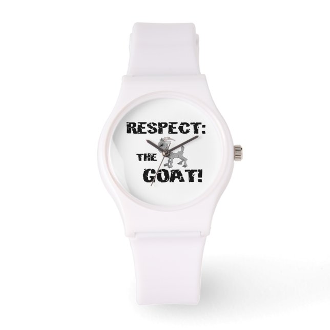 Respect voor de geit horloge (Voorkant)