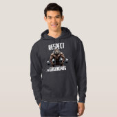 Respect voor de groundhog, Ground Hog Day Hoodie (Voorkant volledig)