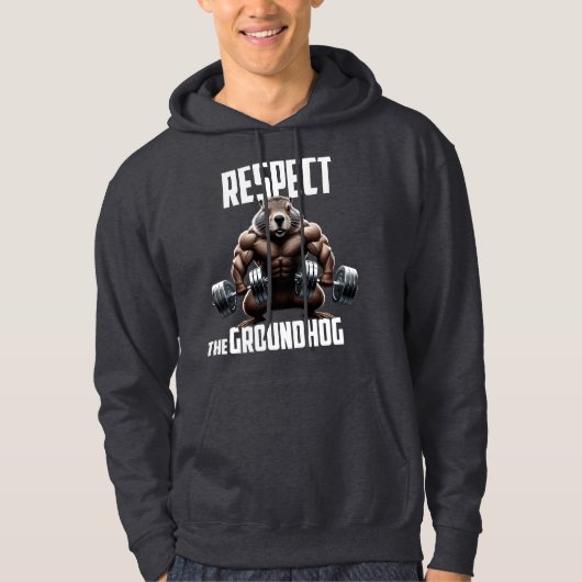 Respect voor de groundhog, Ground Hog Day Hoodie (Voorkant)
