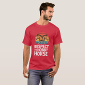 Respect voor de Hobby Horse familie T-shirt (Voorkant volledig)