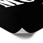 Respect voor de Mustache $19,95 Poster (Hoek)