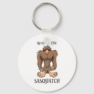 RESPECT VOOR DE SASQUATCH SLEUTELHANGER
