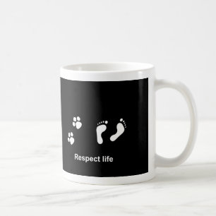 Respect voor het leven - Iedereen is belangrijk Koffiemok