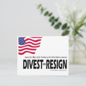 Respect voor het voorzitterschap... Afstoten of af Briefkaart (Staand voorkant)