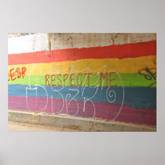RESPECT VOOR MIJ POSTER
