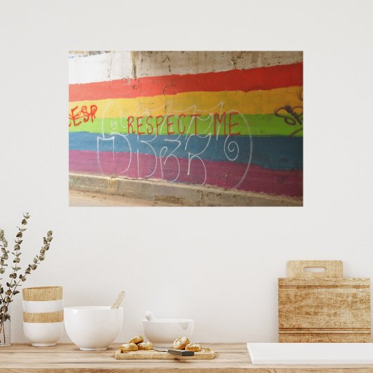 RESPECT VOOR MIJ POSTER (Keuken)