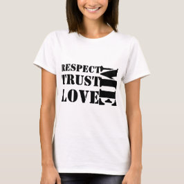 respect voor mij t-shirt