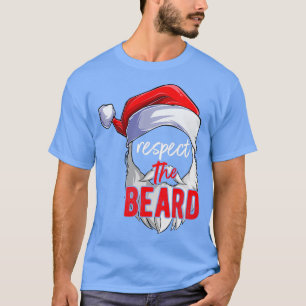 respect voor santa claus grappige kerst 1 t-shirt