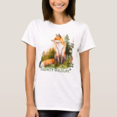 Respect Wildlife Red Fox T-Shirt (Voorkant)