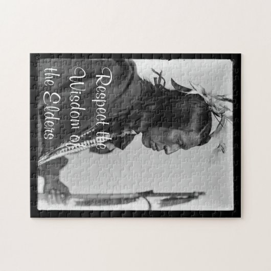 Respect Wisdom-puzzel Legpuzzel (Horizontaal)