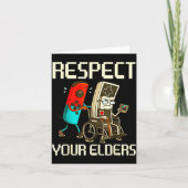 Respect Your Elders Gaming Clic  Kaart (Voorkant)