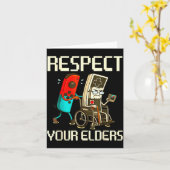 Respect Your Elders Gaming Clic  Kaart (Gele Bloem)