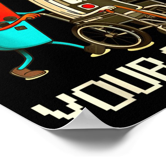 Respect Your Elders Gaming Clic  Poster (Hoek)