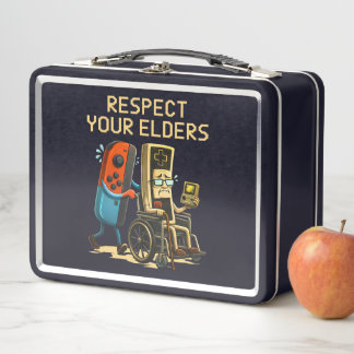 Respect Your Elders Gaming Control Retro Funny