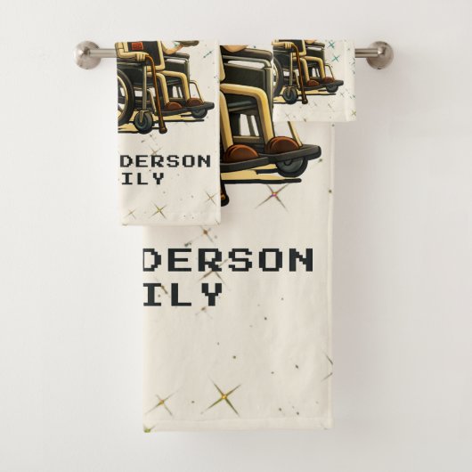 Respect Your Elders Gaming Control Retro Funny Bad Handdoek (Insitu)