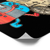 Respect Your Elders Gaming Control Retro Funny Gam Poster (Hoek)