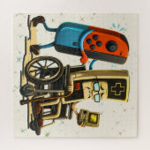 Respect Your Elders Gaming Control Retro Funny Legpuzzel (Horizontaal)