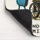 Respect Your Elders Gaming Control Retro Funny Muismat (Hoek)