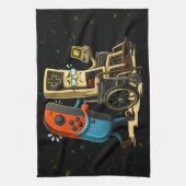 Respect Your Elders Gaming Control Retro Funny Theedoek (Verticaal)