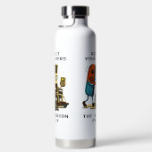 Respect Your Elders Gaming Control Retro Funny Waterfles (Rechts)