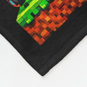 Respect Your Elders Retro Gaming Funny Gamer Contr Fleece Deken (Hoek)