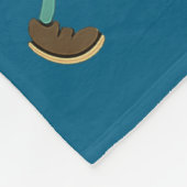 Respect Your Elders Retro Gaming Funny Gamer Contr Fleece Deken (Hoek)