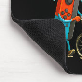 Respect Your Elders Retro Gaming Funny Gamer Contr Muismat (Hoek)