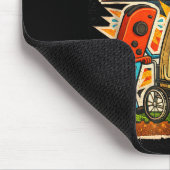 Respect Your Elders Retro Gaming Funny Gamer Contr Muismat (Hoek)